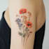 create sleeve tattoo design in geometric style