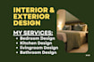 3d model house, 3d exterior home, interior design,3d architectural rendering
