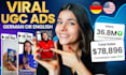 create ugc video ads in german or english