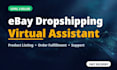 be your expert ebay dropshipping virtual assistant and store manager