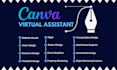 create custom and captivating canva designs as your expert virtual assistant