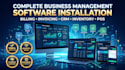 install inventory management software with CRM hrm erp pos