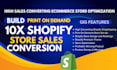 increase conversion rate for shopify store cro audit review shopify dropshipping