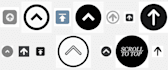 create nice scroll to up button for your website