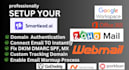 professionally setup smartlead with google workspace or microsoft 365