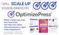 do all task on optimizepress 3, thrive theme, thrive apprentice thrive architect