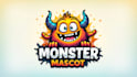 creative monster mascot logo