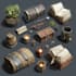 make a fantastic set of game props