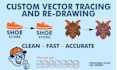 convert your logo or image to  vector ai, svg, eps
