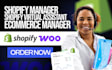 be your shopify manager ecommerce manager shopify virtual assistant