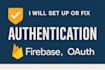 set up or fix firebase, supabase and oauth authentication