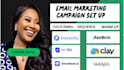 setup instantly ai smartlead ai instantly ai clay com cold email campaign n8n
