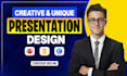 design,redesign,pitch deck, google slides,keynote, and canva presentation