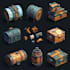 draw realistic assets, props, models and objects