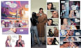 draw graphic novel nsfw comic page illustration comic book artist storyboard