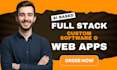 do custom software, ai software, ai website and web apps