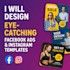 design eye catching facebook ads and instagram templates