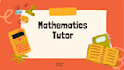math tutor,finite mathematics, trigonometry