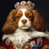 custom royal pet portrait historical renaissance for gift