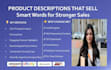 write SEO product descriptions for online stores