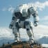 do a mecha robot illustrations