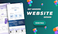 design figma website and landing page