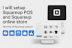 set up squareup pos and squareup website