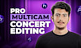 do event highlights and multicam concert editing