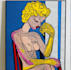 draw a retro pop art roy lichtenstein style