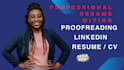 as an HR executive write a senior level resume, cv, cover letter, linkedin