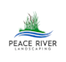 design high quality peace river landscaping logo