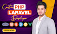 be your custom PHP laravel developer for vue, livewire web applications