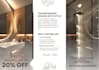 do bathroom design,restroom,washroom,toilet 3d rendering with shopping list