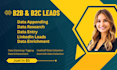 company data enrichment, data collection, data appending, lead enrichment