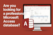 design and develop a custom microsoft access database