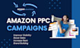 setup manage and optimize your amazon PPC campaigns, amazon fba PPC ads expert