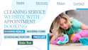 design a responsive cleaning service booking website with bookingkoala, launch27