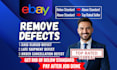 remove ebay transaction, late shipment defects and make account top rated