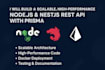 build scalable high performance node js and nestjs rest API with prisma
