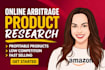 be your expert amazon fba online arbitrage virtual assistant