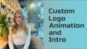custom logo and intro animation