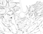 draw character your oc line art