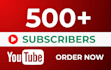 do 500 fast organic followers for youtube monetization