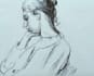 draw an illustration with charcoal