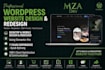 do wordpress website design and redesign with elementor pro