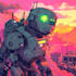 create a sci fi robot and mecha concept art