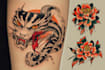 make a traditional japanese irezumi tattoo