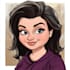 draw a beautiful cartoon portrait