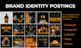 design brand identity posts