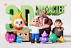 design custom 3d cartoon character